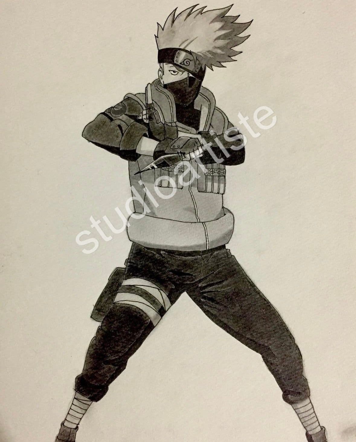 Kakashi Hatake - Anime Characters- fan art