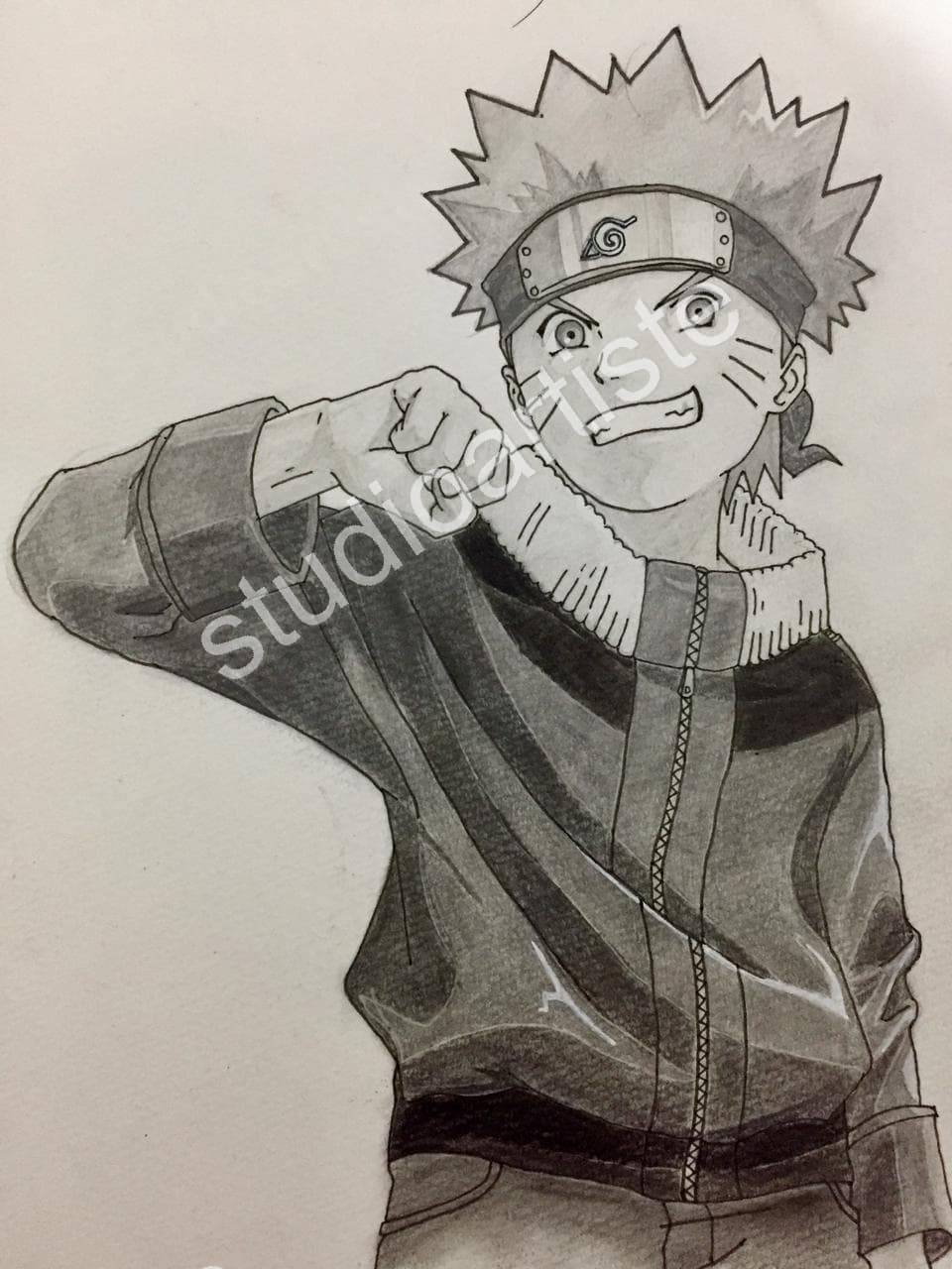 Naruto Uzumaki - Anime Characters- fan art