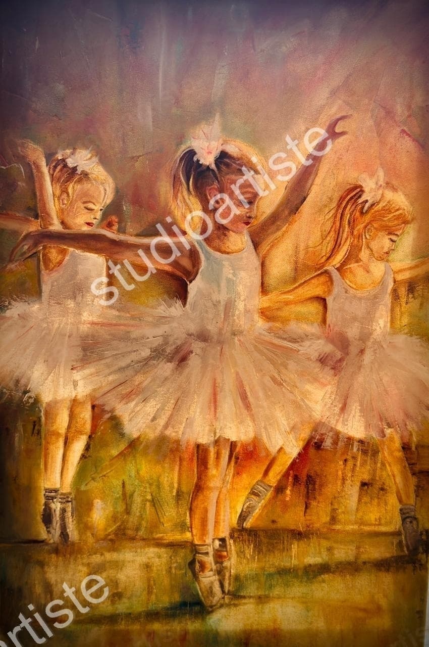 Grace,Unspoken(18 inches x 30 inches - Oil paintings