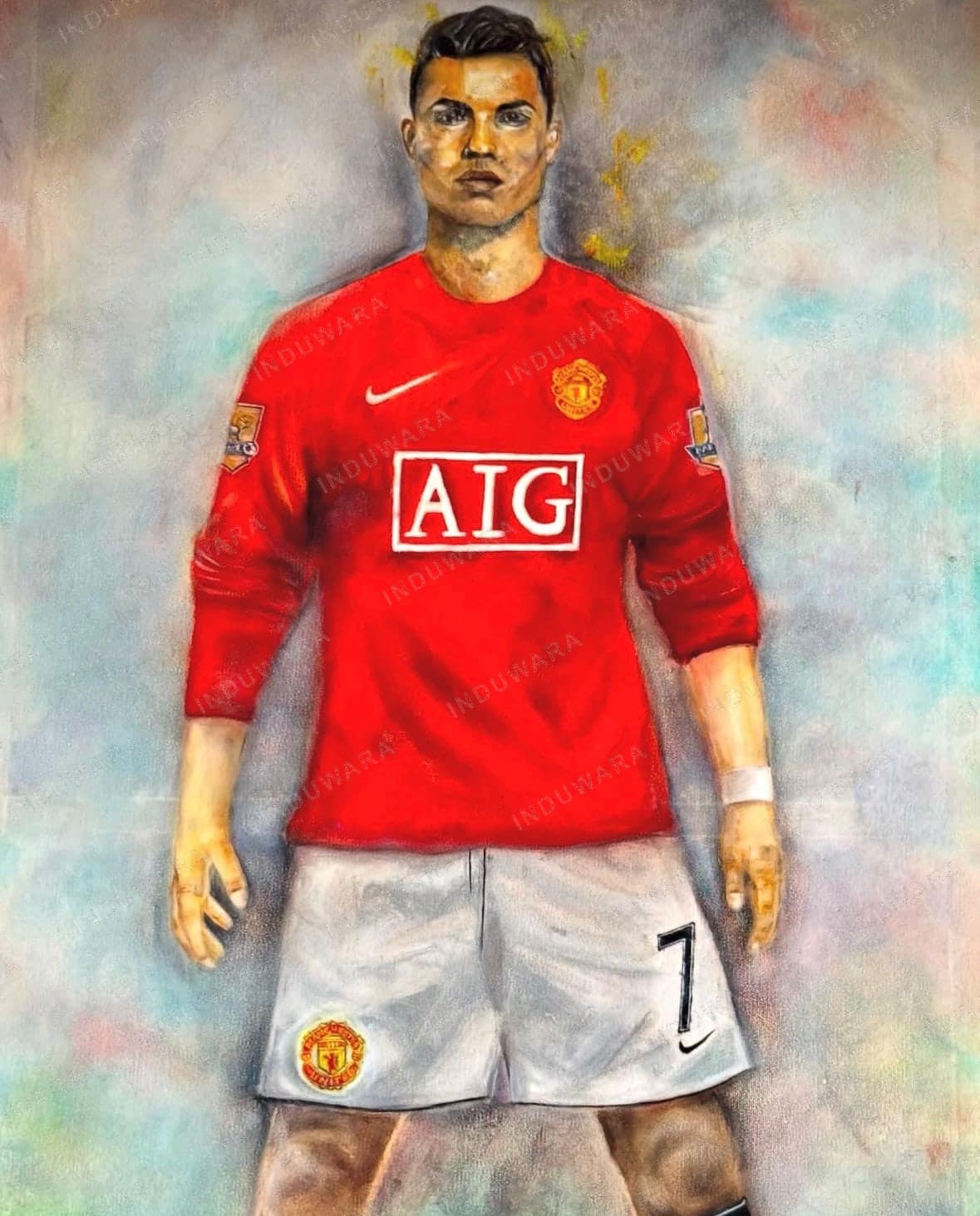 Ronaldo — Oil on canvas