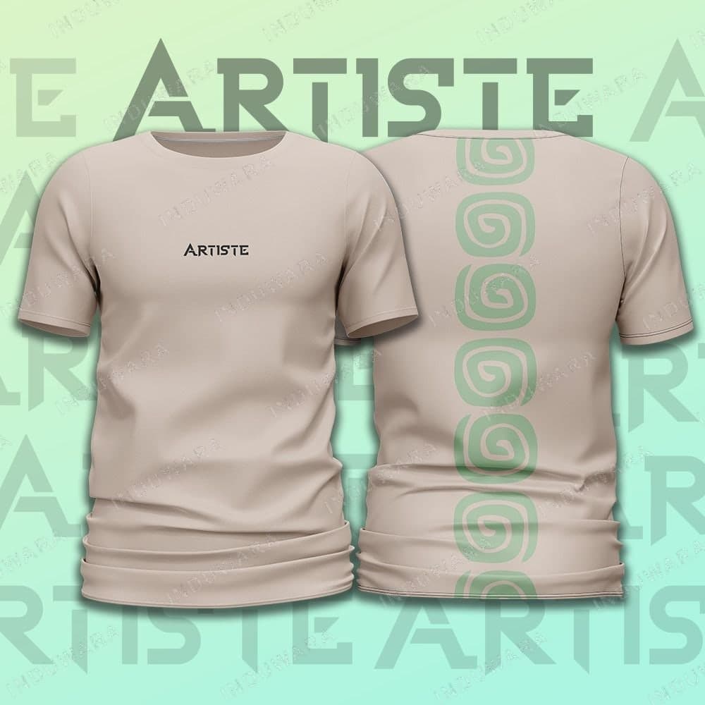 Artiste Spiral — Apparel graphic design